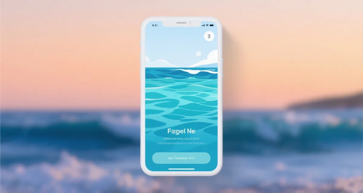 官方APP海洋主题界面